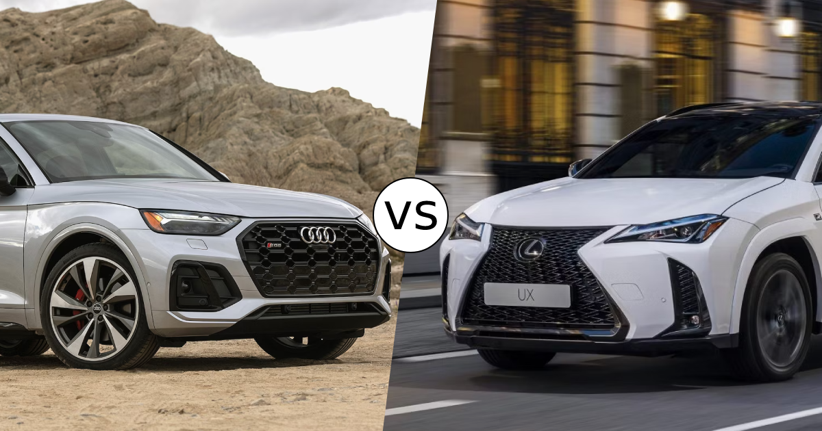 2024 Lexus UXh vs Audi Q5