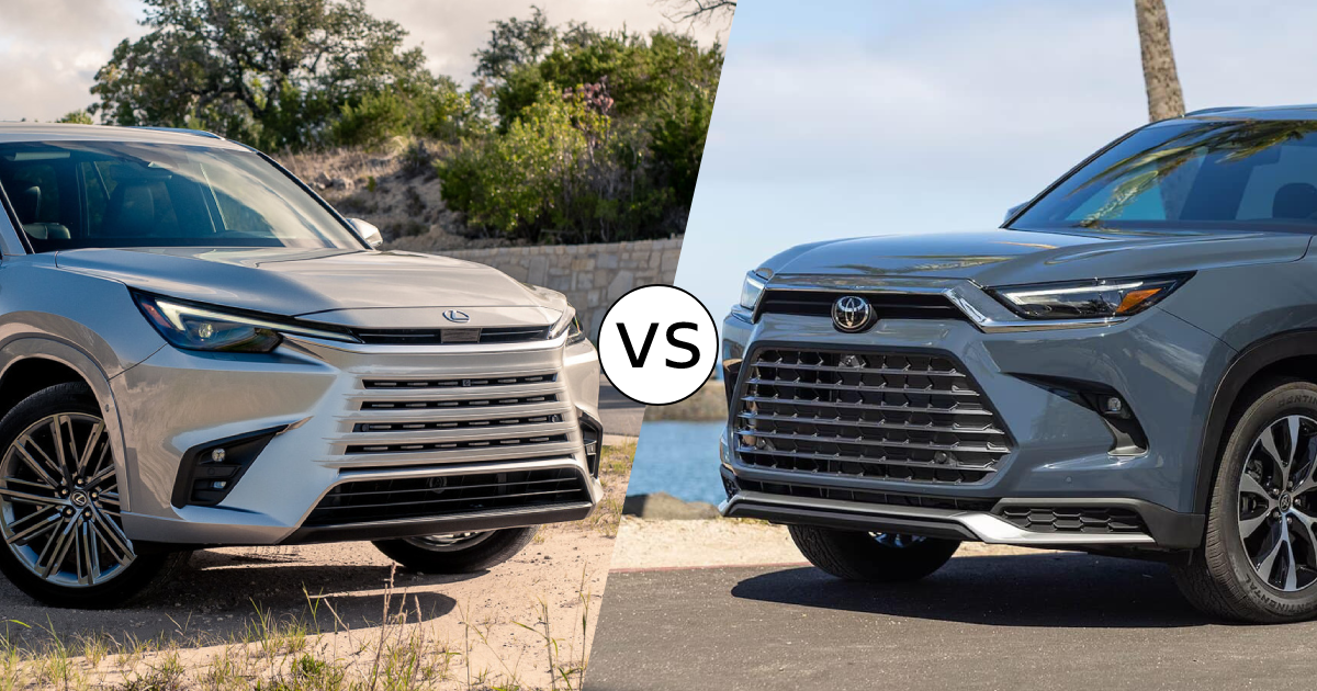 Lexus TX vs Toyota Grand Highlander