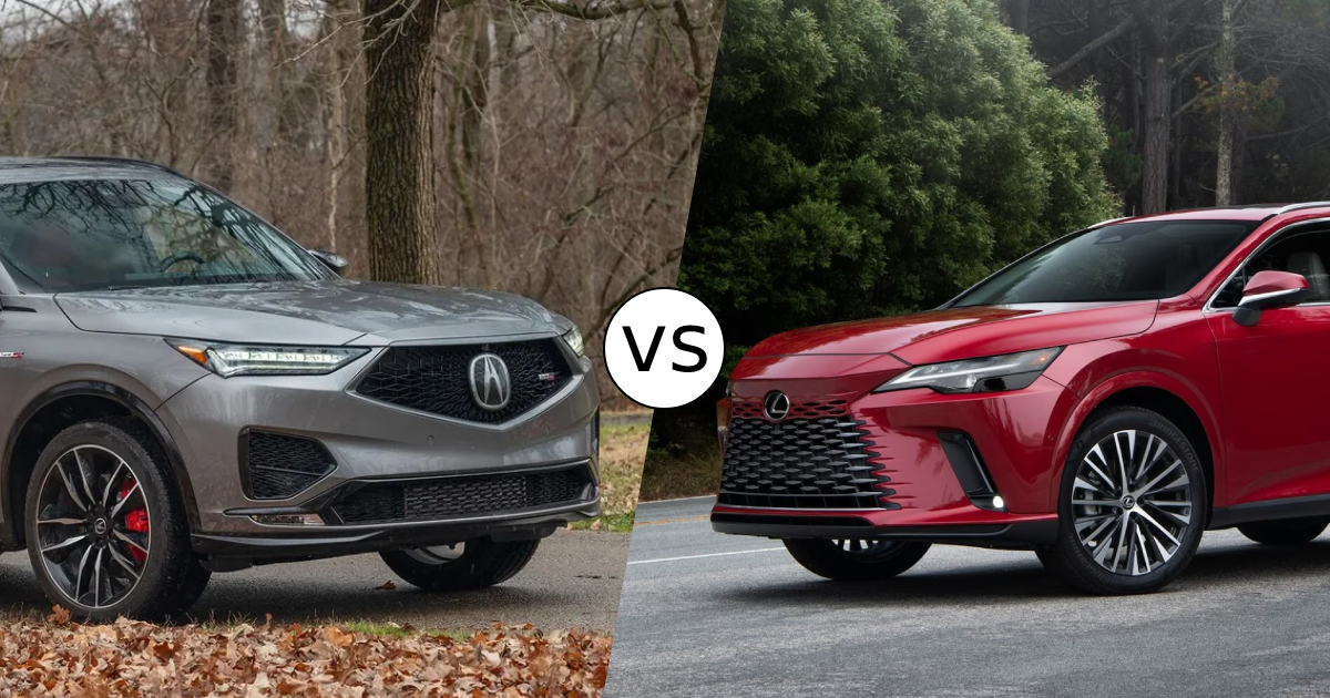 Lexus RX vs Acura MDX