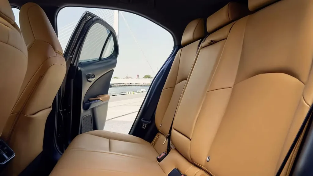 2025 Lexus UX backseat