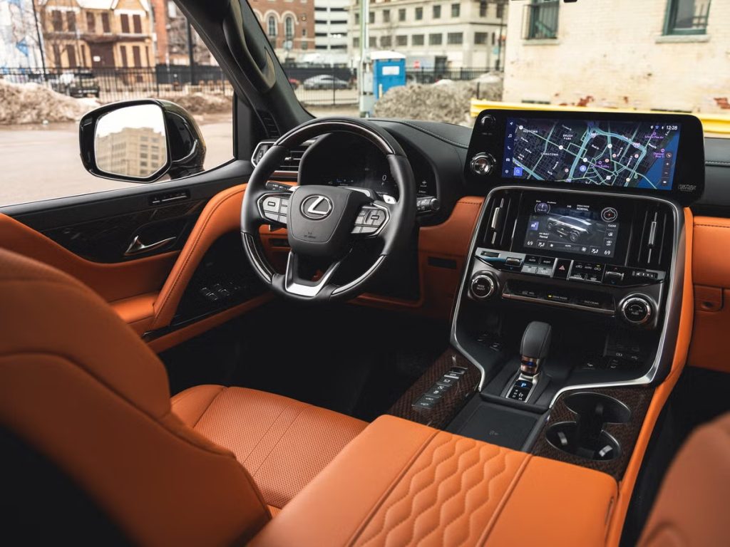 2025 Lexus LX 700h Interior dashboard