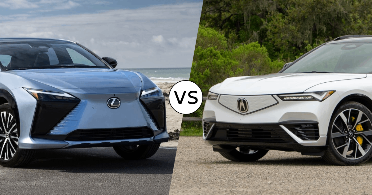 2025 Lexus RZ vs. Acura ZDX