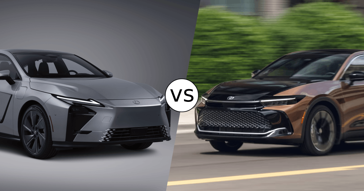 2026 Lexus ES vs Toyota Crown