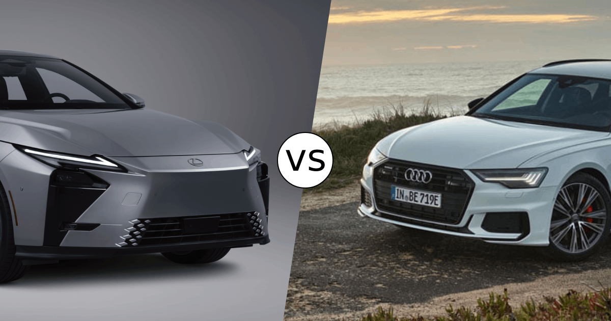 2026 Lexus ES Hybrid vs Audi A6 Avant e-hybrid