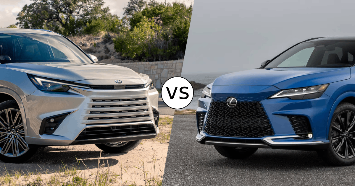 Lexus RX Hybrid vs TX Hybrid