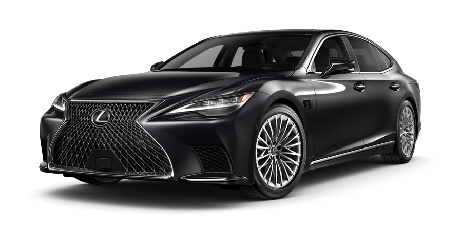 Exterior of the LS Hybrid shown in Caviar.