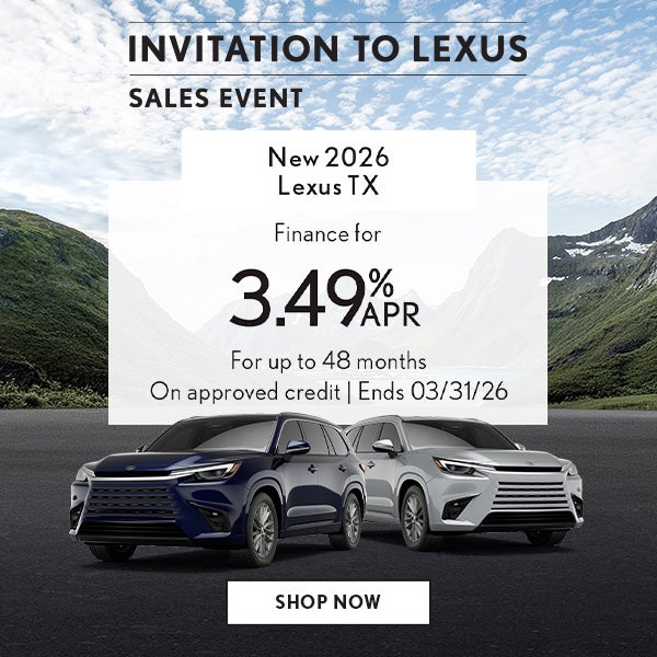 Finance a TX for 3.49% up to 48 mos