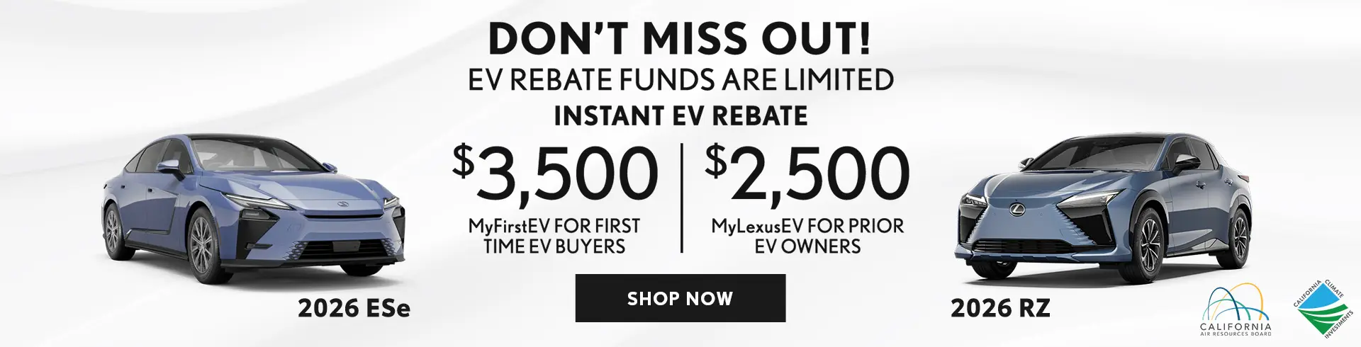 Instant EV Rebate