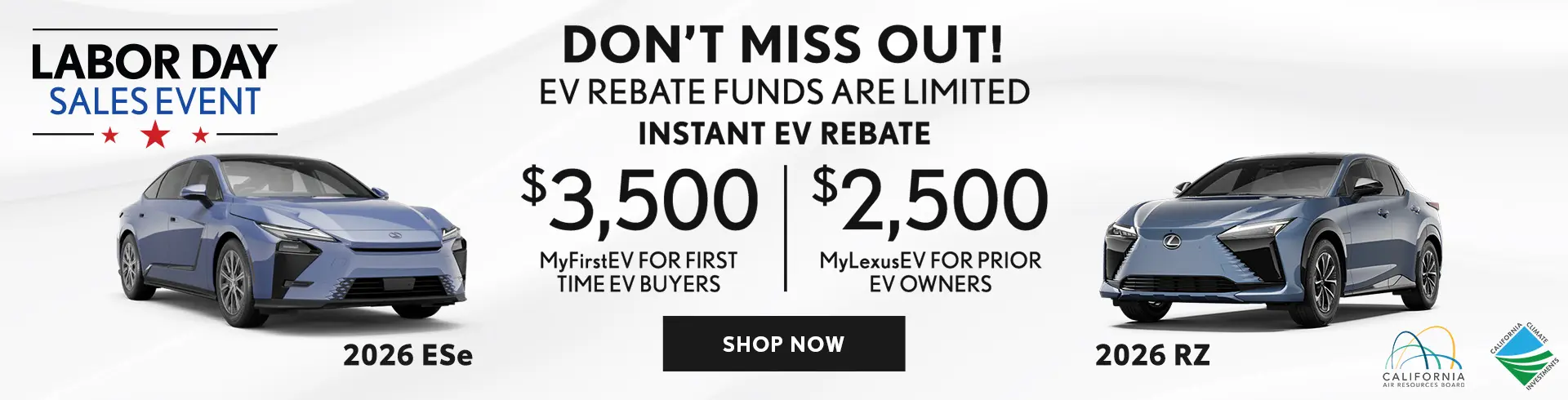 Instant EV Rebate