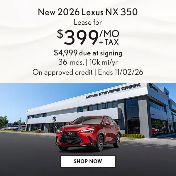 Lease a new NX 350 for $399/mo