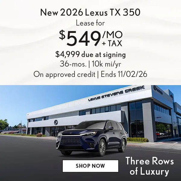 Lease a new TX 350 for $549/mo