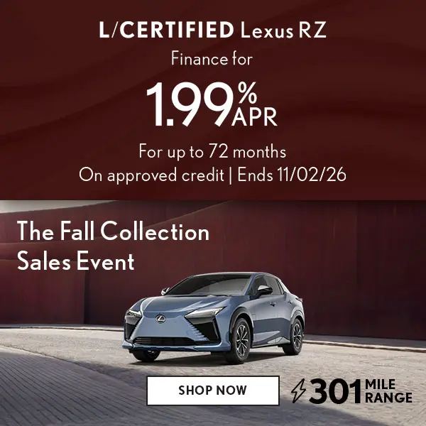 Finance a L/Cert RZ 1.99% APR up to 72 mos
